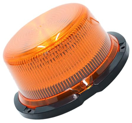 Riloer 12V-80V 90 LED lampeggianti luci di emergenza stroboscopiche per auto universali cablate ambra compatibili con spazzaneve, furgoni, camion, trattori, carrelli elevatori