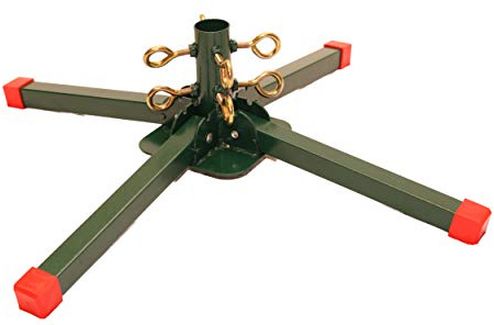 Goliath Welded Steel Artificial Christmas Tree Stand for Artificial Trees 4 to 8 Foot with a 1.25 inch Diameter Pole or Less (Max 8 Foot)