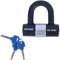Oxford 14mm HD Mini Small Short Sold Secure Motorcycle Scooter Bicycle Bike Heavy Duty Shackle Lock Black Gold Secure