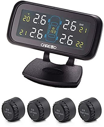 Strumenti di controllo della pressione dei pneumatici U903 auto TPMS. Sistema di monitoraggio della pressione dei pneumatici quattro wireless esterno TPMS. Accendino per sigaretta per utensili diagnos