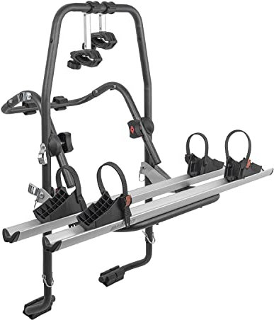 Menabo Fahrradträger 2 Fahrräder für Ford Focus 1998-2025 Alu Silber Schwarz