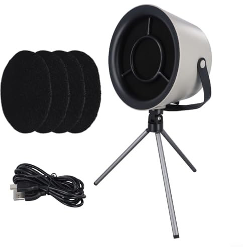 Hotte de table portable, hotte de cuisine portable de bureau avec filtre de capture de fumée et de graisse offrant une ventilation pratique (#8)