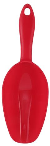 LIFKOME Pelle À Grains Plastique Rouge Scoop Polyvalent Pour Farine Café Glace Et Bonbons Outil Ergonomique Pour Cuisine Et Événements
