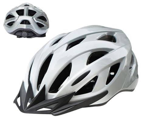 Fahrradhelm – Sporthelme | Belüftung, Sicherheitskopfausrüstung mit Kinnriemen, verstellbares Reitzubehör für Herren, Outdoor, Bergabenteuer, Pendeln