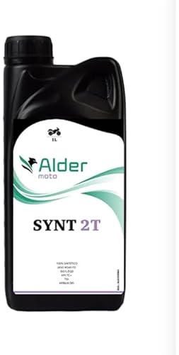 Olio Moto Alder 2 Tempi 100% Sintetico.5 Taniche da 1 Litro = 5 Litri