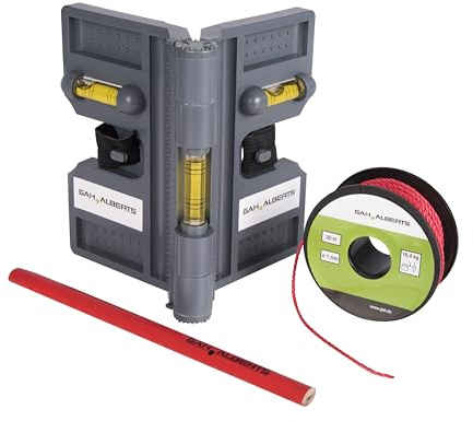 Alberts 5 supporti per il montaggio per pali, manicotti da pavimento e pali in metallo, plastica, grigio