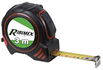 Ribitech PRMES03X16 Mètre à ruban autobloquant