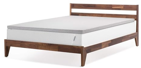 Tuft & Needle Mattress Topper, Queen Size, 2 inches of our Breathable, Supportive Adaptive Foam, Luxe Gray Cover, CertiPUR-US and Greenguard Gold Certified
