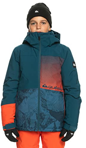 Quiksilver Silvertip - Funktionelle Schneejacke für Jungen 8-16 Blau