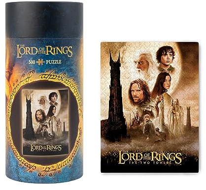 Grupo Erik Puzzle Der Herr der Ringe die Zwei Türme – Puzzle 500 Teile Der Herr der Ringe Fanartikel