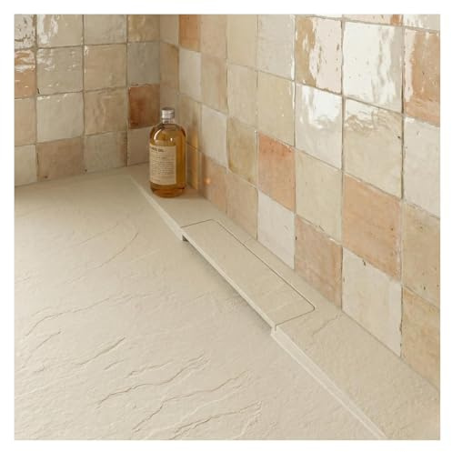 MOB-IN Receveur de douche ONA aspect pierre extra-plat sable