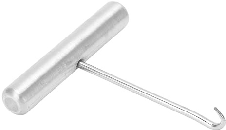 POENVFPO Estrattore per Assistenza alle Corde della Racchetta Strumento Efficiente in Acciaio Inossidabile per Racchetta da Tennis, Badminton, Squash, Cm, per Giocatori di Tutti i Livelli