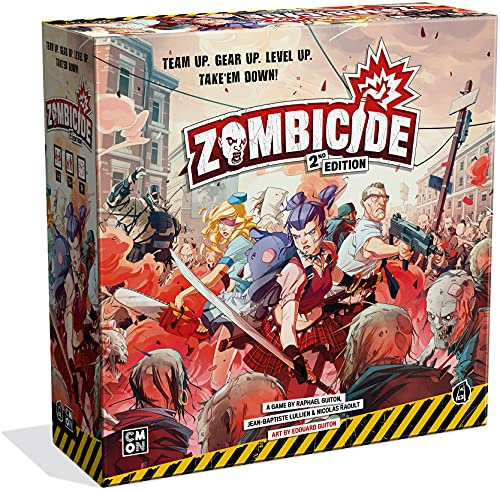 CMON Zombicide 2. Ausgabe - Kooperatives Zombie-Brettspiel für 1 bis 6 Spieler ab 14 Jahren - Deutsch