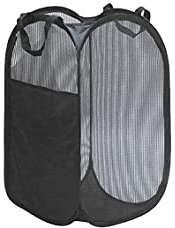 Folding Laundry Basket 75L Large Washing Basket Collapsible, Folding Baskets Washing Portable Collapsible Laundry Baskets for Bedroom and Bathroom,Foldable Cleaning Basket black laundry basket