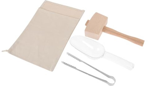 ABOOFAN Eisbeutel Aus Baumwolle Für Bars Eisbeutel Für Hausgebrauch Eiswerkzeug Eiszerkleinerungsbeutel EIS Scoop Kuchenzubehör Zubehör Küche