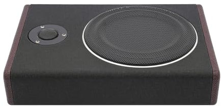 Levkitch aktiv subwoofer bilset 8 tum smal max 600 W subwoofer aktiv driven understol bil ljud subwoofer högtalare billjud