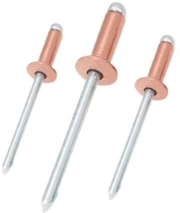 Blinda nitar, Blindnit 500st Brons Koppar Blindnitar Mässingnit(4.0x6 Mm)