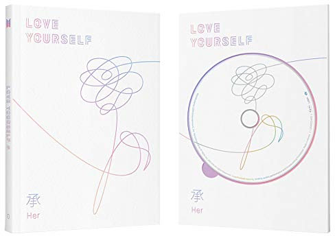 BTS 5th Mini Album Love Yourself 承 'HER' (Incl. One Random Acrylic Photocard) (Ver O)