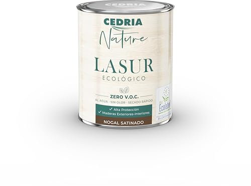 CEDRIA NATURE LASUR ECOLÓGICO ZERO VOC (NOGAL)