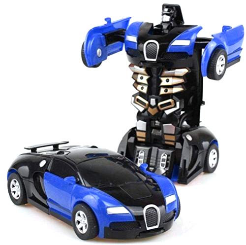 Pywee Transformation Roboter Auto, Auto Roboter Spielzeug, klein Roboter Auto,Transformator klein Roboter Auto,Kinder Spielzeug