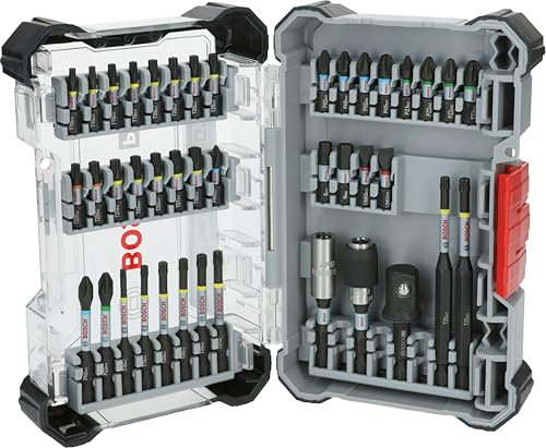 Bosch 41x PRO Impact Set, 41-tlg. (200 x 107 mm, Professional Zubehör Schraubendreher, Schraubendreher)