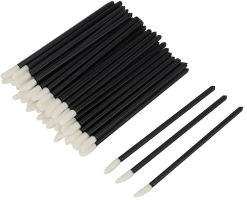 KEILEOHO 800 PCS 95mm Lipstick Brushes, Small Lip Gloss Brushes, Mini Lip Brush for Lips Make Up
