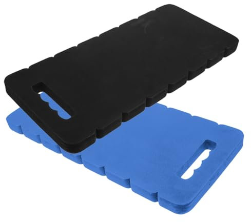 ibasenice 2pièces Coussins De Genoux Extra Épais pour Jardinage Eva Imperméables Tapis De Protection Portable pour Travailler Agenouillé à Extérieur