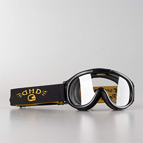 DMD Motorcycle Googles, Black, Größe Universal