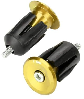 Alomejor Tapón Manillar,Bloqueo Seguro diseño ergonómico Accesorio Bicicleta Resistente for Ciclistas Carretera Montaña Ciudad