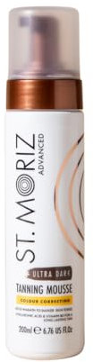 Mousse Autobronceadora Correctora De Color En Tono Ultra Oscuro - Advanced Pro St Moriz