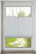 K-home Plissee-Verdunklung, Polyester, Weiß/Silberne Rückseite, B95 x H210 cm