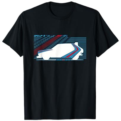 Gruppo B rally leggende classico rally design auto da corsa Maglietta