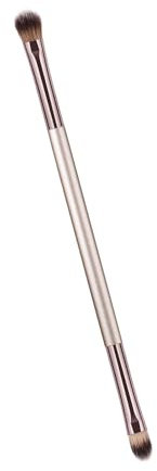 Pinceau pour fard à paupières, pinceau de maquillage pour les yeux, brosse à cils, peigne à sourcils, brosse à sourcils à double tête pour femme