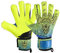 Keeperking Torwarthandschuhe Erwachsene Kinder Jugend mit und ohne Fingerschutz Fußballhandschuhe abnehmbar fingersave 4mm Unisex (6, Gelb- Abnehmbar FS)