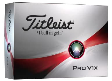 Titleist 2023 Pro V1x Golf Ball, White
