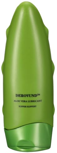 Aloe Vera Super Slippery Organic Water-Based Personal Lubricant for Sexual, Vaginal, Oral and Anal Use - Long Lasting, Paraben-Free - 4 Oz