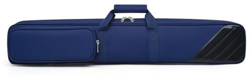 YIXANNX Custodia per stecche da biliardo resistente ai graffi per gli appassionati di biliardo, foderata con custodie per stecche da traspiranti e assorbenti, blu