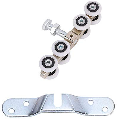 Rodillo de Polea para Puerta Corrediza, Suave Y Silencioso, Puerta de Casa, Rueda Colgante, Accesorios de Hardware para Puerta, Rueda Colgante para Puerta de Sala de Reuniones Dormitorio