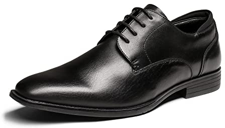 Bruno Marc Chaussure Homme Ville Lacets Oxford Dressing Costume Entreprise Officiel Urban Habillées Mariage Noir SBOX221M Taille 43