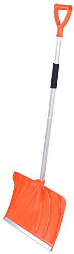 ciciglow Schneeschaufel, D-förmiger Griff, Schneebürste, Große Kapazität, Abnehmbares, Zusammenbaubares Schaufelwerkzeug Zum Schieben von Schnee und Zerkleinern von EIS