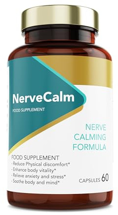 Nerve Calm Ashwagandha, Lion's Mane & Moringa Complex - 60 Capsules