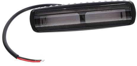 TOYZFRIENDY Luce Sicurezza LED per Carrelli Elevatori Rosso Barra Luminosa Compatta e Antishock per Magazzino Segnalazione Pedoni e Avviso Lavoro per Camion e Rimorchi