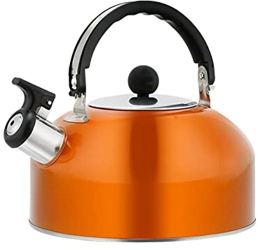 BSTCAR Bouilloire à thé à sifflement 3L Bouilloires à cuisinière en acier inoxydable pour cuisinières à gaz, induction, cuisinières et cuisinières électriques