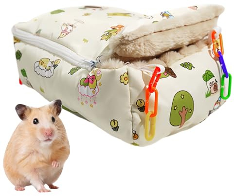 Fågelsäng För Burar Plysch Tillbehör För Burar Till Husdjur | Vindtät Med Dragkedja Åt Undulater Och Papegojor För Hamster Conure Fink Ara Dvärgpapegoja Djur Duvfågel