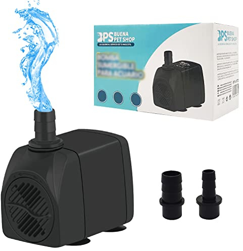 BPS Bomba Sumergible para Acuario Bomba Filtro para Pecera Submersible Pump Fish Tank (5W) BPS-6170