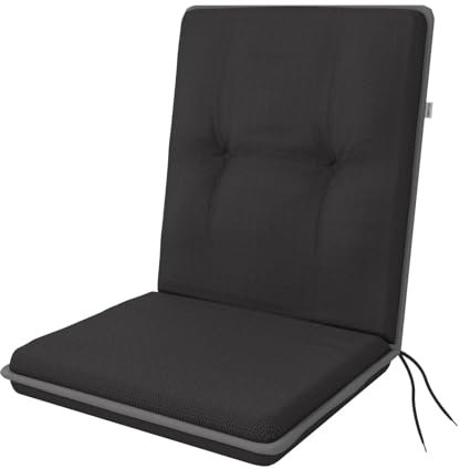 Doppler Luxus Niederlehner Auflage Active 2122, 100 x 50 x 6 cm, anthrazit