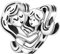PANPOKI Charms Anhänger aus 925er Sterlingsilber, Bead Charm für Damen, kompatibel mit europäischen Armbändern und Halsketten