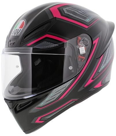 AGV K1 S Sling Casco, Nero/Pink, XS (53/54)