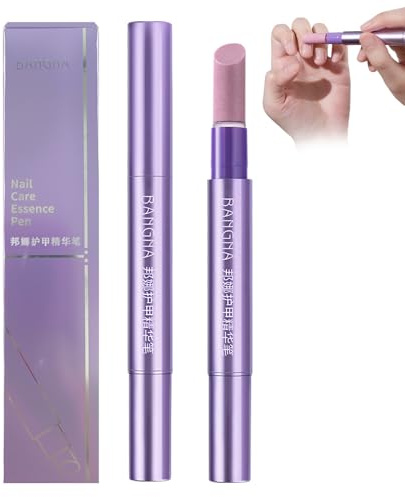 Penna per la cura delle unghie, penna per olio per unghie 3 in 1, penna per olio per la cura delle cuticole, penna per rimuovere cuticole per riparare unghie screpolate e secche
