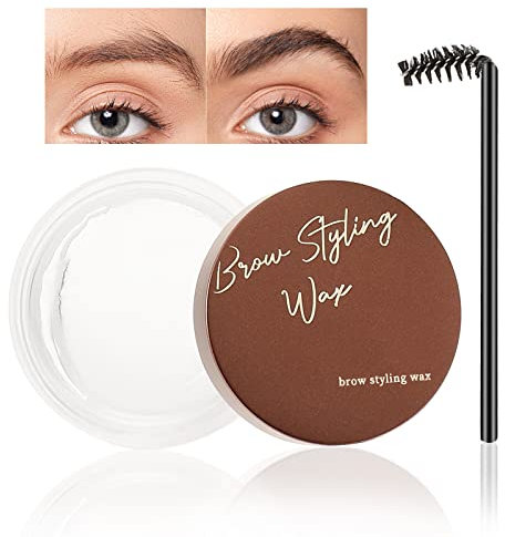Boobeen Augenbrauen-Styling-Wachs, wasserfestes Augenbrauen-Seifen-Kit, klares Augenbrauen-Gel, formende Definition, baubare natürliche 3D-Augenbraue
